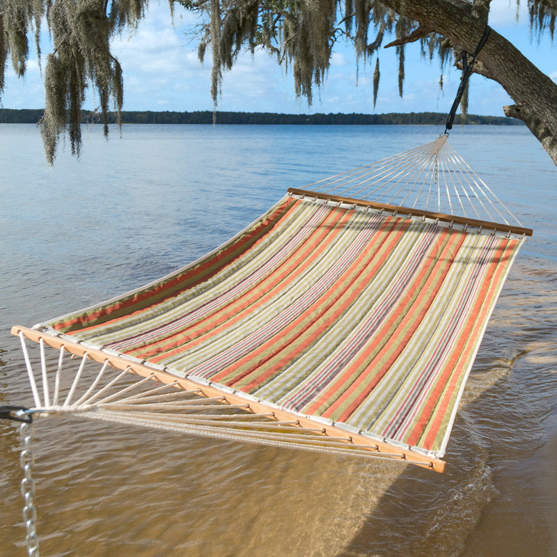 Freeport Park Midway Quilted Double Spreader Bar Hammock & Reviews